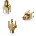 Wurth Elektronik WR-MMCX Series Coaxial Connector Through Hole Male MCX 50 Ω Straight Body Solder 66014002121503
