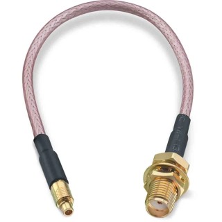 Wurth Elektronik MMCX, SMA Series RG316 Coaxial Cable 152.4 mm Length 50 Ω 170 Vrms Rated RG316