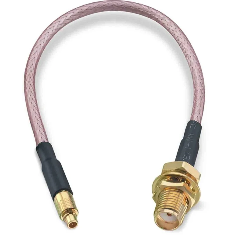 Wurth Elektronik MMCX, SMA Series RG316 Coaxial Cable 152.4 mm Length 50 Ω 170 Vrms Rated RG316 