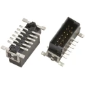 HARTING Har-Flex Series Straight Surface PCB Header, 26 Contacts, 1.27 mm Pitch, 2 Row, Shrouded 15120262601000