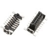 HARTING Har-Flex Series Straight Surface PCB Socket, 12-Contact, 2 Row, 1.27 mm Pitch Solder 15210122601000