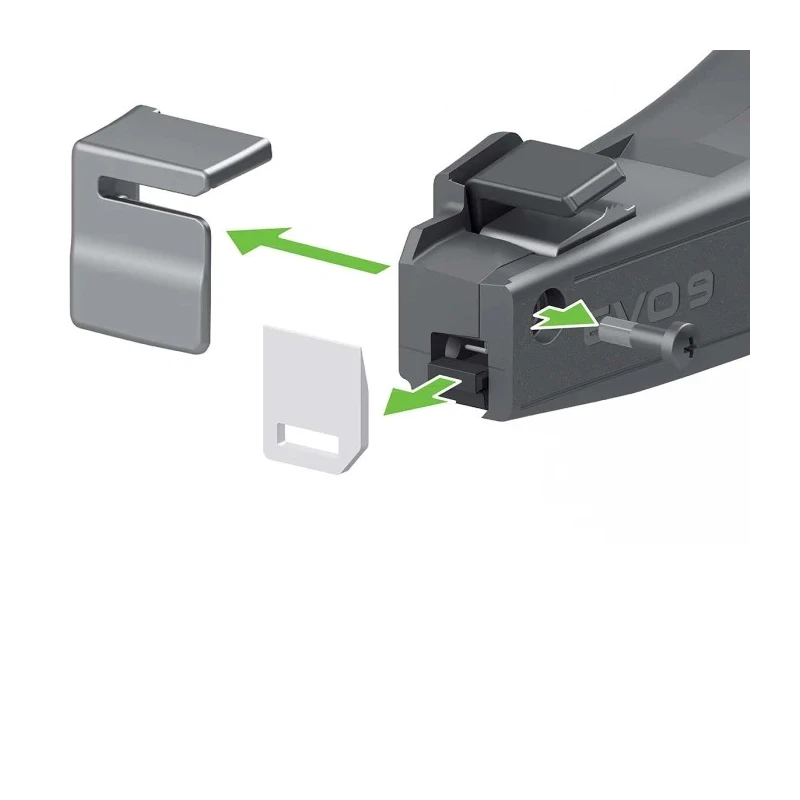 HellermannTyton RPE and PE Replacement Blade Stainless Steel Ergonomic Anti-Slip Handle 110-80037 SP EVO9 Blade-SS-ML