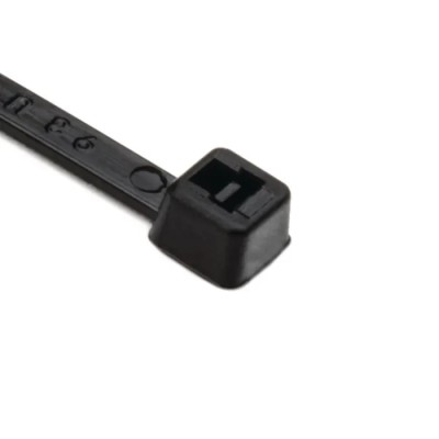 HellermannTyton Black Polypropylene Cable Tie 100 mm x 2.5 mm, T-Series 111-01917 T18R-PP-BK