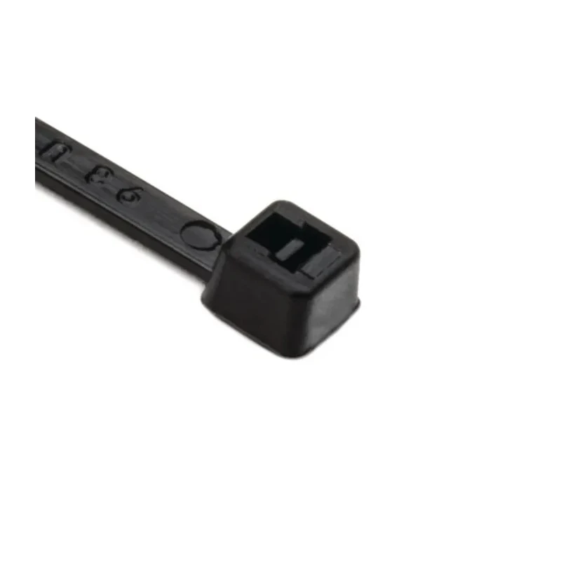 HellermannTyton Black Polypropylene Cable Tie 100 mm x 2.5 mm, T-Series 111-01917 T18R-PP-BK