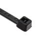 HellermannTyton Black Polypropylene Cable Tie 100 mm x 2.5 mm, T-Series 111-01917 T18R-PP-BK