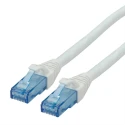 Roline Cat6a Ethernet Cable 8 Core, White, 2 m, Unshielded Unscreened Low Smoke Zero Halogen Cat6a