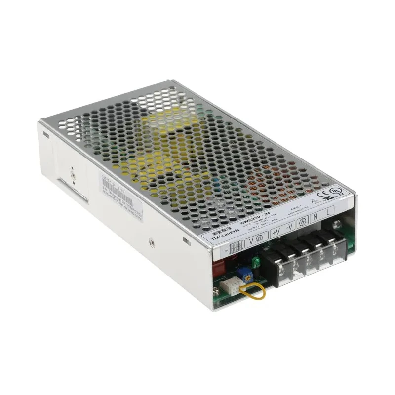 TDK-Lambda High Efficiency 252W Switching Power Supply 24V DC Output, Universal AC/DC Input GWS250-24