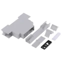 CAMDENBOSS Modular Enclosure Polycarbonate 90mm Height 17.5mm Length 58mm Width DIN Rail Enclosure CNMB/1/KIT