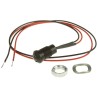 Oxley Blue Panel Mount Indicator 8 mm Mount Hole Size, Flying Lead Termination, IP68 Rated