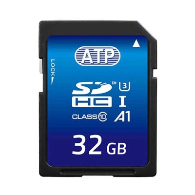 ATP 32 GB Industrial Grade SD Card Speed Class 10 with 3D TLC NAND AF32GSD4-BBBIM