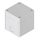 RS PRO Grey ABS CCS Push Button Enclosure 22 mm Diameter IP65 Rated 70x74x74 mm Italy 194-7457
