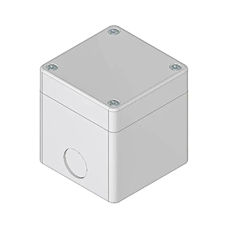 RS PRO Grey ABS CCS Push Button Enclosure 22 mm Diameter IP65 Rated 70x74x74 mm Italy 194-7457