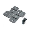 RS PRO 7700 Series ABS DIN Rail Mounting Kit for RS PRO 7710 Series Wall Mount Enclosures 281 mm x 158 mm x 296 mm 194-7496