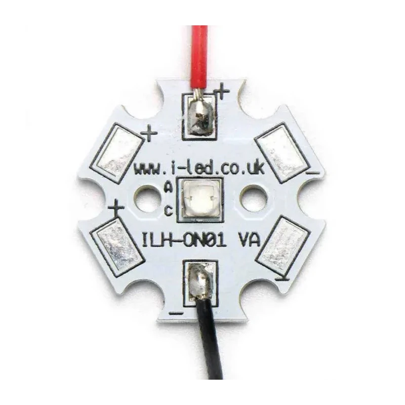 Intelligent Horticultural Solutions OSLON Square 1+ PowerStar LED Array 1-LED Red Blue Green IHH-OG01-HYRE-SC221-WIR200.