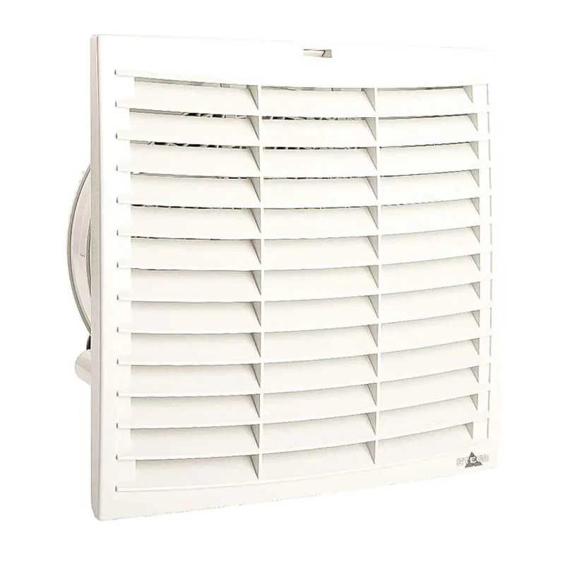 STEGO FPI/FPO 018 Series Filter Fan, 115V AC, 165W Power, 609 m³/h Filtered Air Flow, 1031 m³/h Unimpeded Air Flow IP54