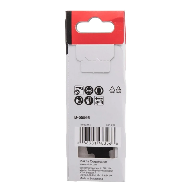 Makita Reciprocating Saw Blade 8 Teeth Per Inch for Cast Iron, Stainless Steel 100mm B-55566