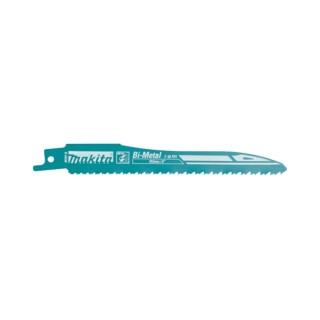 Makita Reciprocating Saw Blade Bi-Metal 100mm Blade Length 18 Teeth Per Inch Pack of 5 B-05038