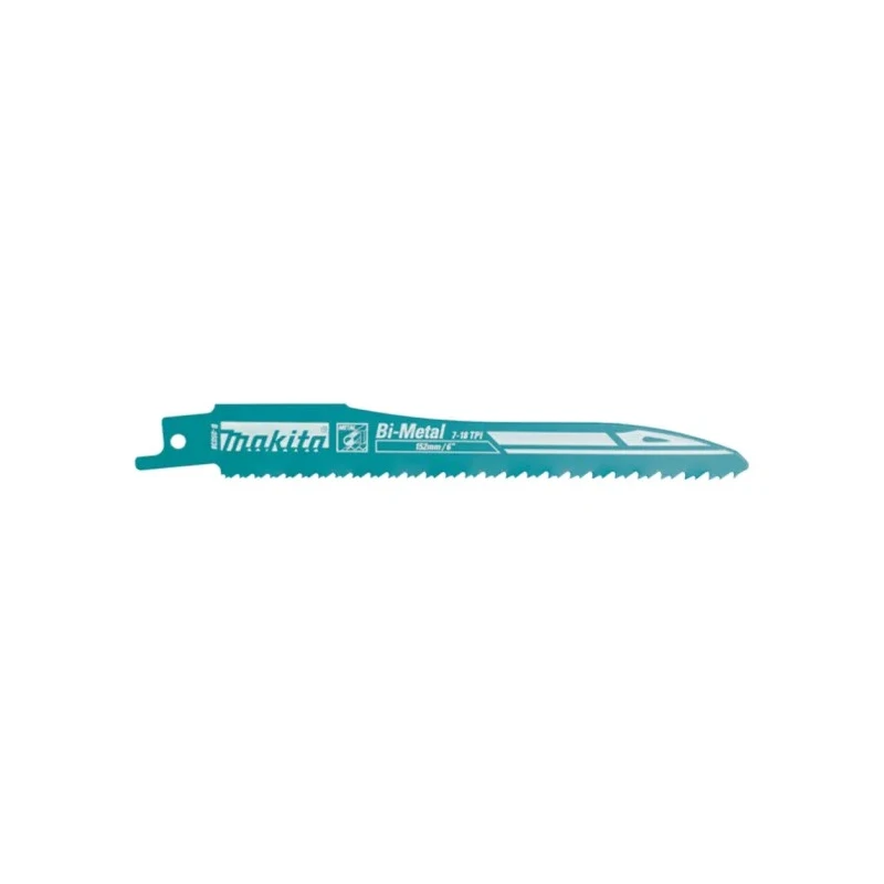 Makita Reciprocating Saw Blade Bi-Metal 100mm Blade Length 18 Teeth Per Inch Pack of 5 B-05038