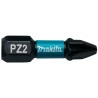 Makita Hex Screwdriver Bit 6.35 mm Tip PZ2, Hex Drive, 25 mm Overall Length B-63644