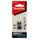 Makita Hex Screwdriver Bit 6.35 mm Tip PZ2, Hex Drive, 25 mm Overall Length B-63644