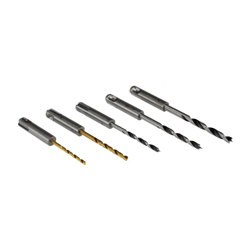 Makita 5-Piece SDS Drill Bit Set for Masonry High Speed Steel 3 mm to 6 mm B-57532