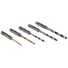 Makita 5-Piece SDS Drill Bit Set for Masonry High Speed Steel 3 mm to 6 mm B-57532