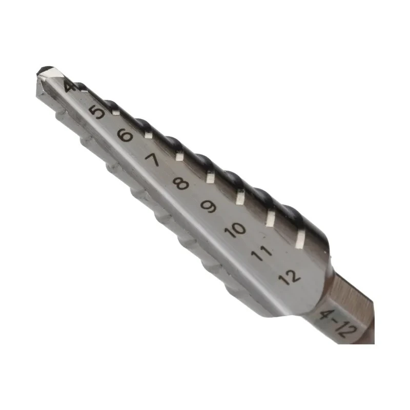 Makita Drill Bit HSS 4 to 12 mm Hex Shank 0.25in Diameter D-40082