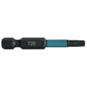 Makita Magnetic Hex Screwdriver Bit T20 Size, 6.35 mm Drive, 50 mm Overall Length B-63781