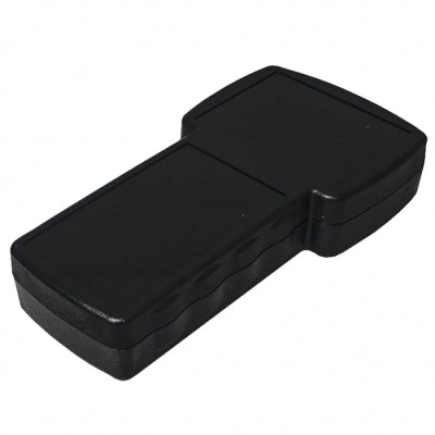 RS PRO Black ABS Handheld Enclosure with Integral Battery Compartment, Display Window, IP54, 210 mm x 110 mm x 41 mm 194-7490