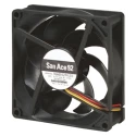 Sanyo Denki San Ace 9S Series Axial Fan 92 mm Square Frame 12V DC 1.68 W 140 mA 75.6 m³/h 2650 rpm 9S0912F4011