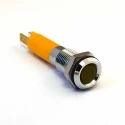 CML Innovative Technologies Yellow Panel Mount Indicator 1901X25X Series M8 Termination IP67 12V dc 19010252