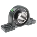 RS PRO Two-Bolt Cast Iron Normal Duty Pillow Block Bearing 55 mm Inside Diameter UCP211