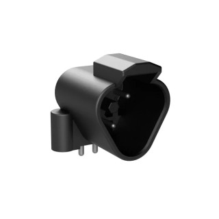 Amphenol Industrial ATF13 Automotive Connector Male Black PCB 3 Way Screw Termination ATF13-3P-BM13