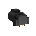 Amphenol Industrial Automotive Connector Male Black PCB 4 Way Screw Termination 13A Current ATF13-4P-BM13