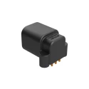 Amphenol Industrial ATF13 Automotive Connector Male Black PCB 6 Way Screw Termination ATF13-6P-BM13
