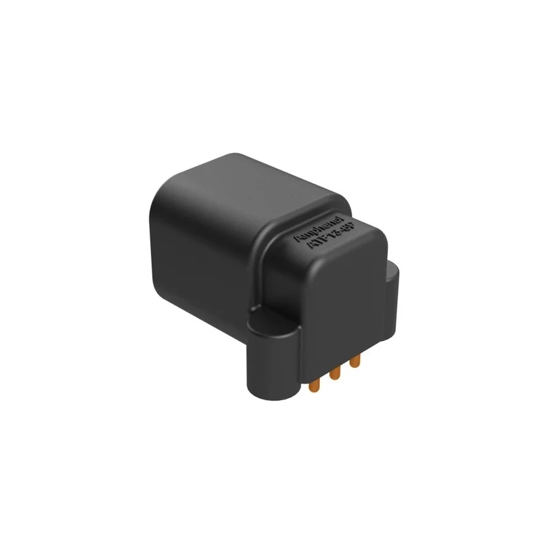 Amphenol Industrial ATF13 Automotive Connector Male Black PCB 6 Way Screw Termination ATF13-6P-BM13