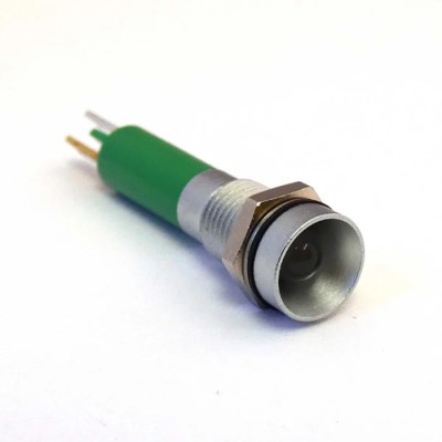 CML Innovative Technologies 190BX35X Series Green Panel Mount Indicator, 24V dc, IP67, Recessed 190B2351