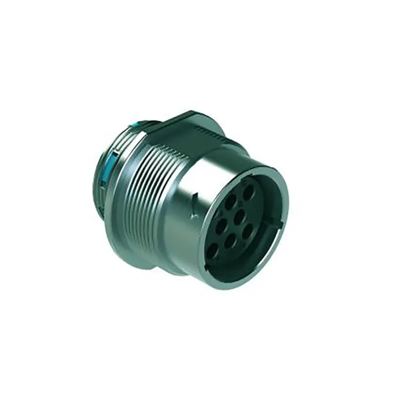 Amphenol Industrial Circular Connector Cable Socket Female, 8 Contacts, IP67/IP69K, Crimp Termination, Zinc Alloy AHDM04