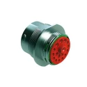 Amphenol Industrial Circular Connector 18 Contacts Cable Standard Plug Male IP67 IP69K AHDM04 Series 