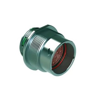 Amphenol Industrial Circular Connector, 21 Contacts, Cable Mount, Plug, Male, IP67, IP69K, 250V, 7.5A, Zinc Alloy AHDM04