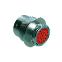Amphenol Industrial Heavy Duty Metal Circular Connector, 20 Contacts, Plug Male, Standard Size, Cable Mount, Bayonet AHDM04