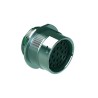 Amphenol Industrial Circular Connector Cable Socket Female 23 Contacts Standard Size 24 Zinc Alloy Housing IP67 IP69K AHDM04