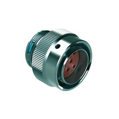 Amphenol Industrial Circular Connector 8 Contacts Cable Plug Male IP67 IP69K Zinc Alloy Housing AHDM06