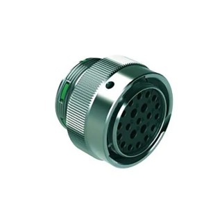 Amphenol Industrial Circular Connector, 21 Contacts, Cable Mount, Socket Female, Zinc Alloy Housing, IP67 IP69K AHDM06