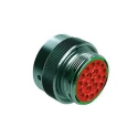 Amphenol Industrial Circular Connector, 21 Contacts, Cable Mount, Socket Female, Zinc Alloy Housing, IP67 IP69K AHDM06