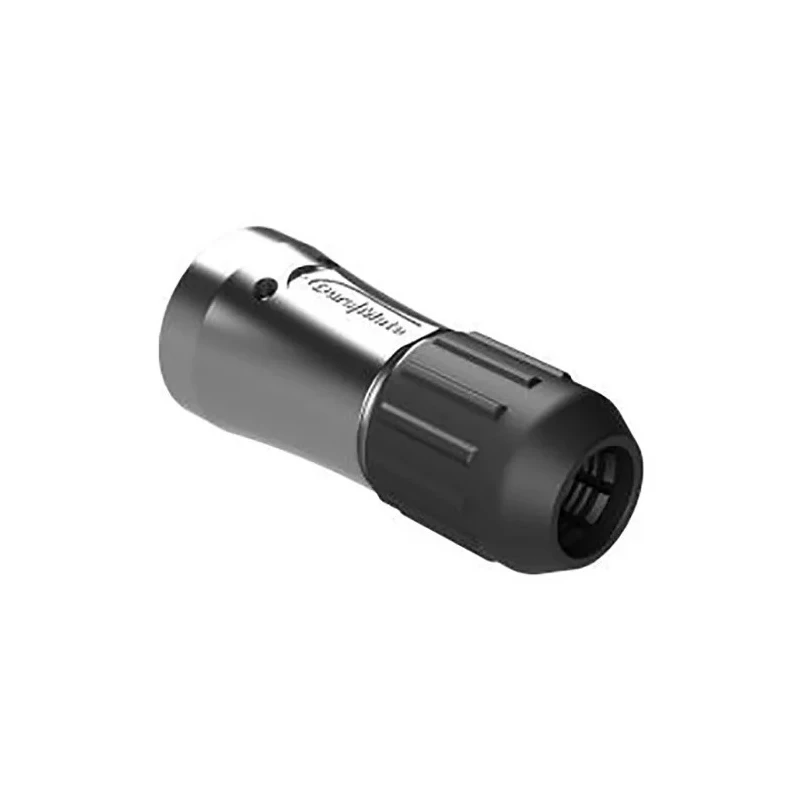 Amphenol Industrial Duramate AHDMSize 18 Straight Circular Connector Backshell, Aluminium Alloy, Black, M32 x AHDMBS-18-002