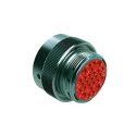 Amphenol Industrial Circular Connector Cable Plug Male 27 Contacts IP67 IP69K 200V 13, 25A AHDM06