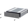 RS PRO Silver Anodised Aluminium Instrument Case 30 mm Height, 220 mm Length, 108.5 mm Width 195-1544