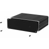 RS PRO Black Aluminium Instrument Case 53.8 mm x 220 mm x 169.8 mm 195-1526
