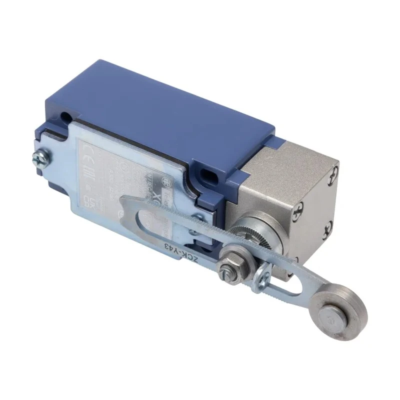 Telemecanique Sensors XCKJ Series Roller Lever Limit Switch, 1 NO/1 NC, IP66, Zamak Housing, 50V AC/DC, 3A 